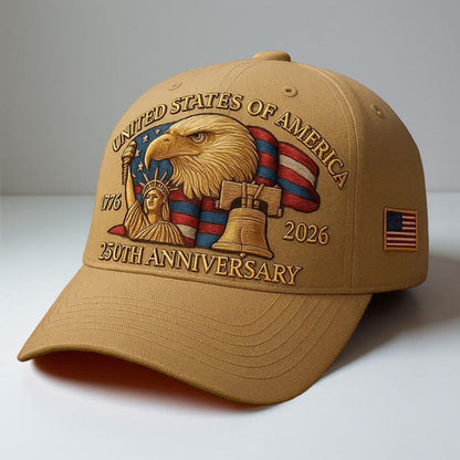 Men’s Veterans Baseball Cap Embroidered