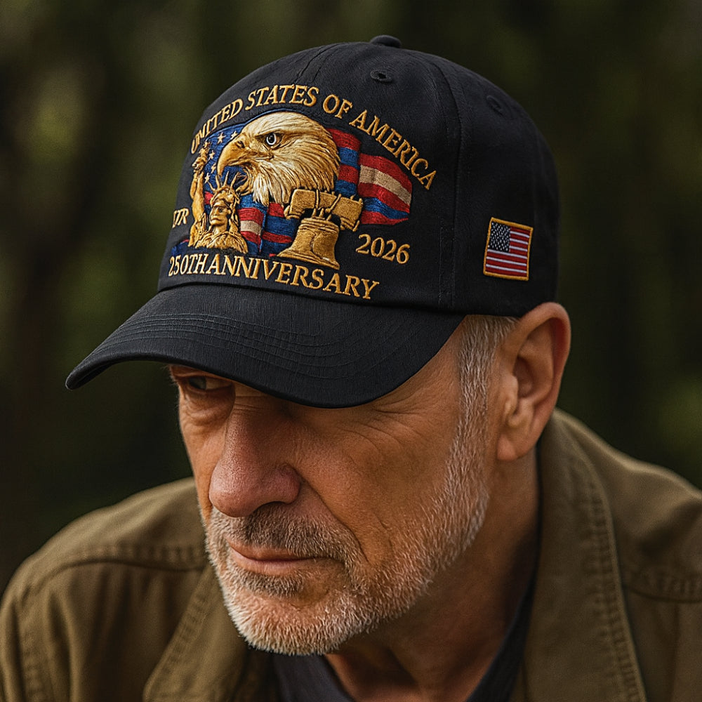 Men’s Veterans Baseball Cap Embroidered