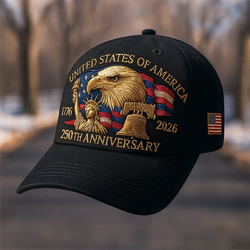 Men’s Veterans Baseball Cap Embroidered