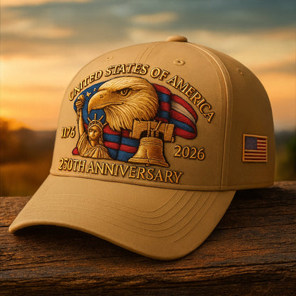 Men’s Veterans Baseball Cap Embroidered