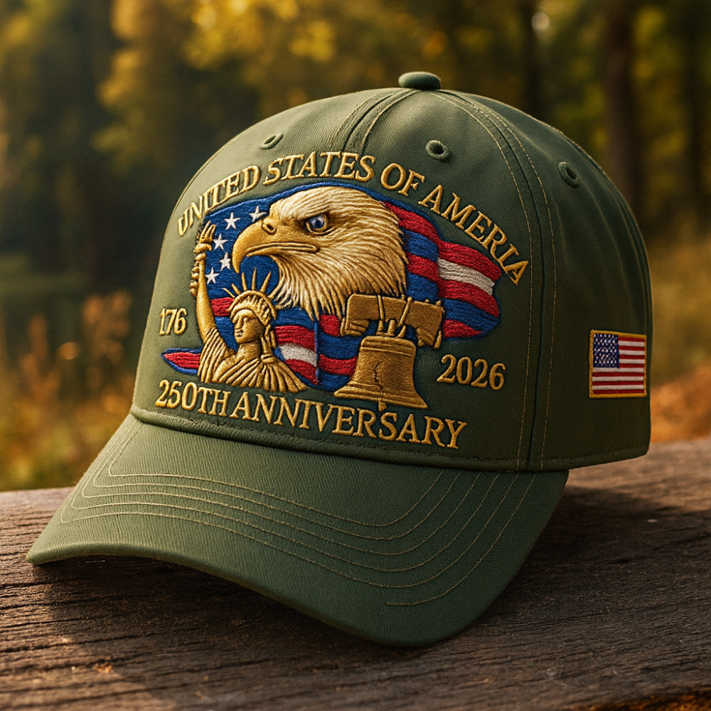 Men’s Veterans Baseball Cap Embroidered