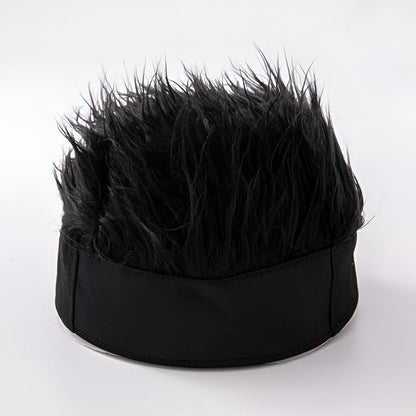 Men's Wig Hat Hairpiece Novelty Costume Hair
