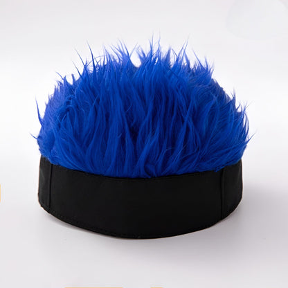 Men's Wig Hat Hairpiece Novelty Costume Hair