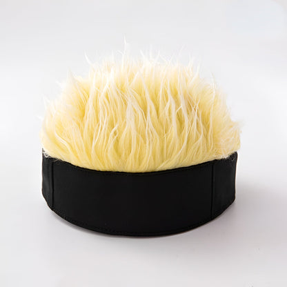 Men's Wig Hat Hairpiece Novelty Costume Hair