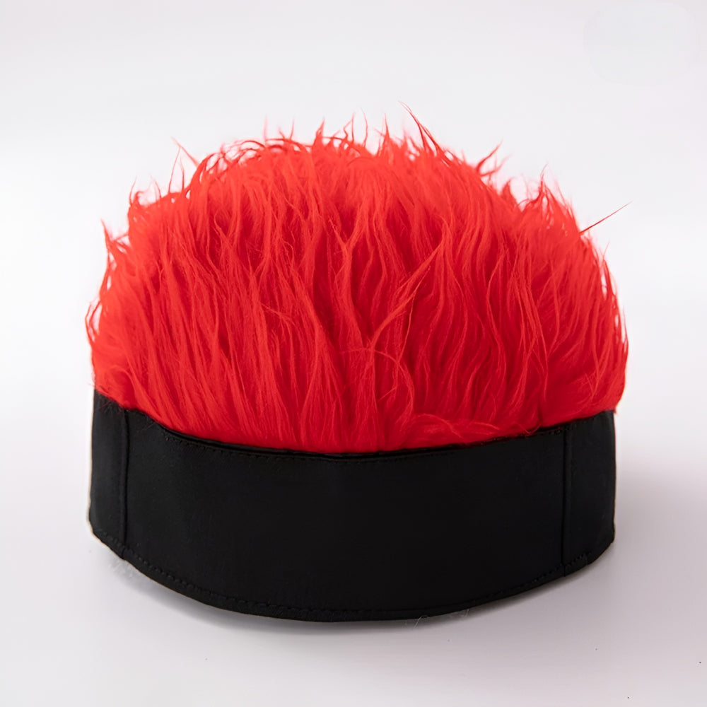 Men's Wig Hat Hairpiece Novelty Costume Hair