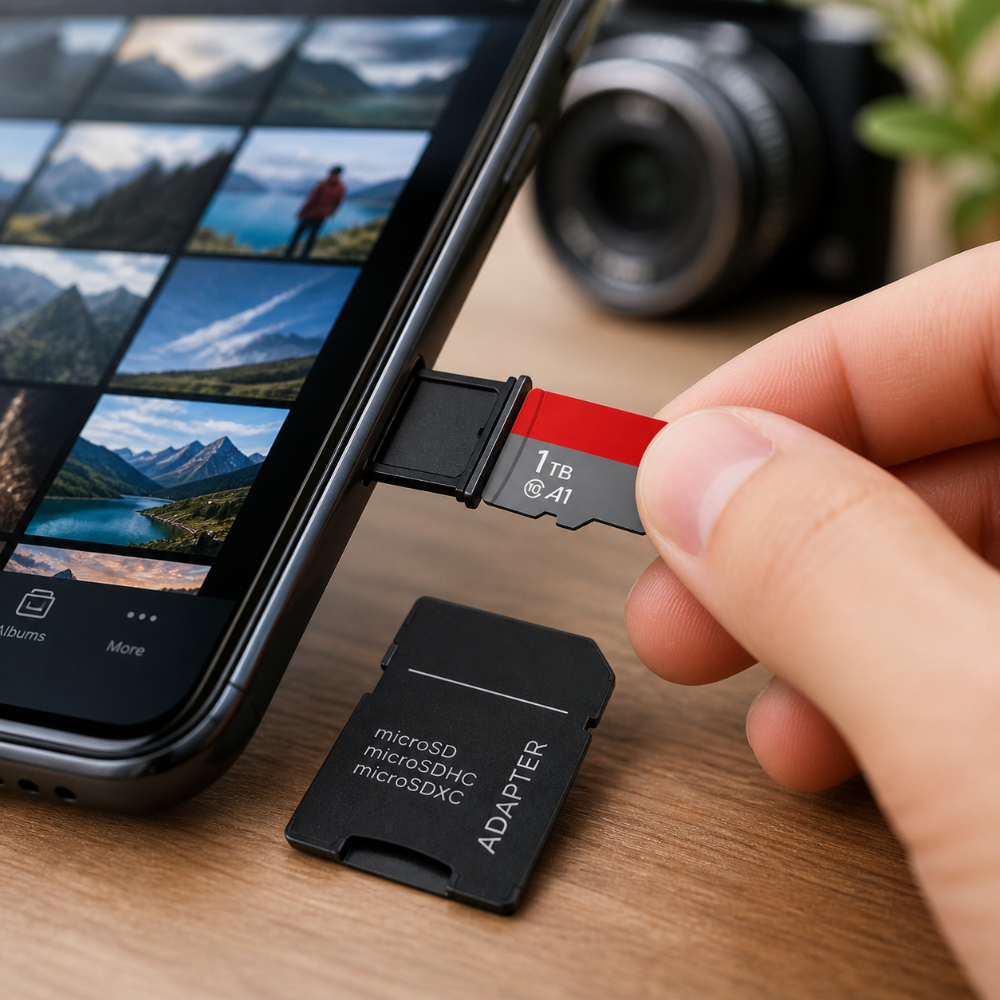 Micro SD Storage Card Adapter High Speed