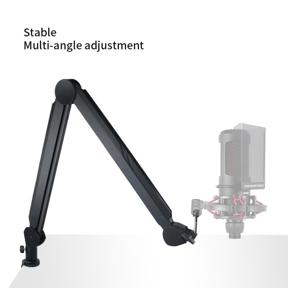 Microphone Stand Adjustable Desk Boom Arm