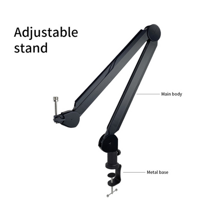 Microphone Stand Adjustable Desk Boom Arm