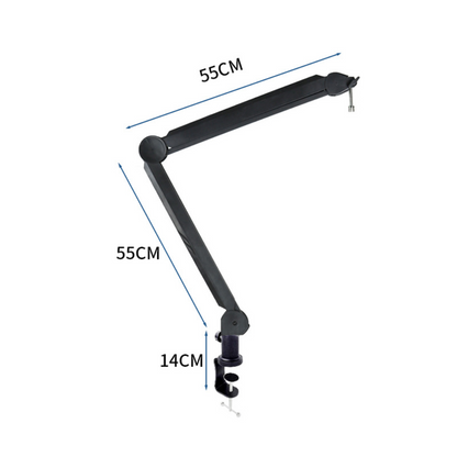 Microphone Stand Adjustable Desk Boom Arm