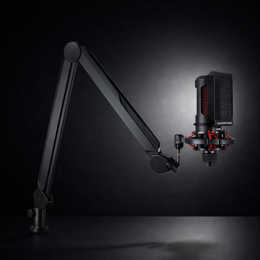 Microphone Stand Adjustable Desk Boom Arm