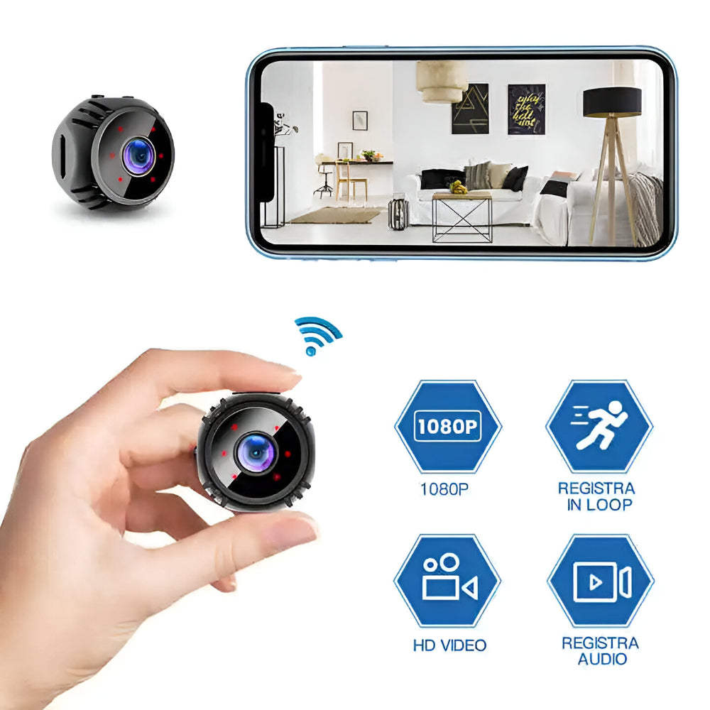 Mini Security Camera WiFi Night Vision