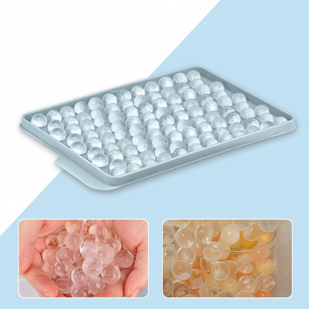 Ice Cube Tray Mini Silicone Round Ice