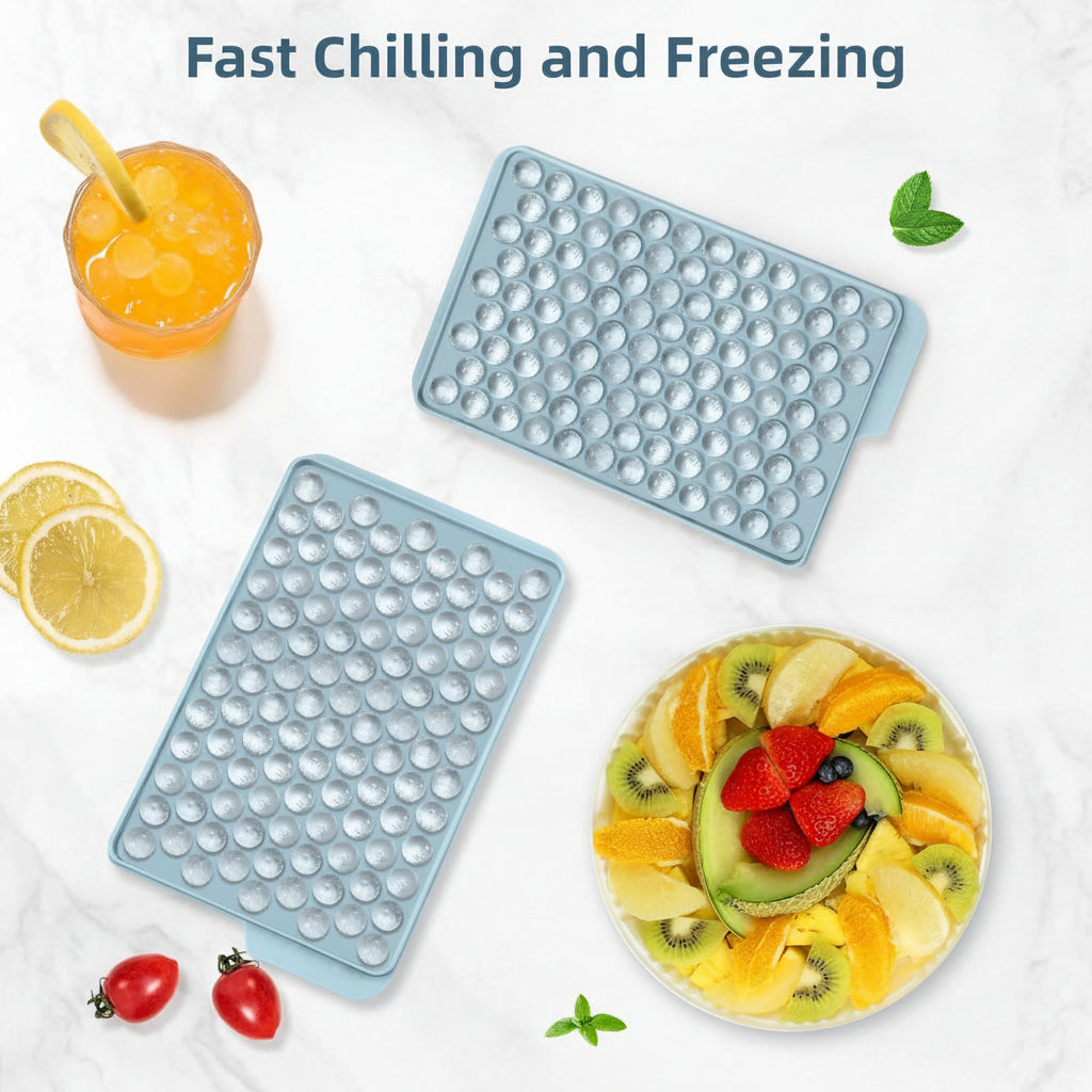 Ice Cube Tray Mini Silicone Round Ice