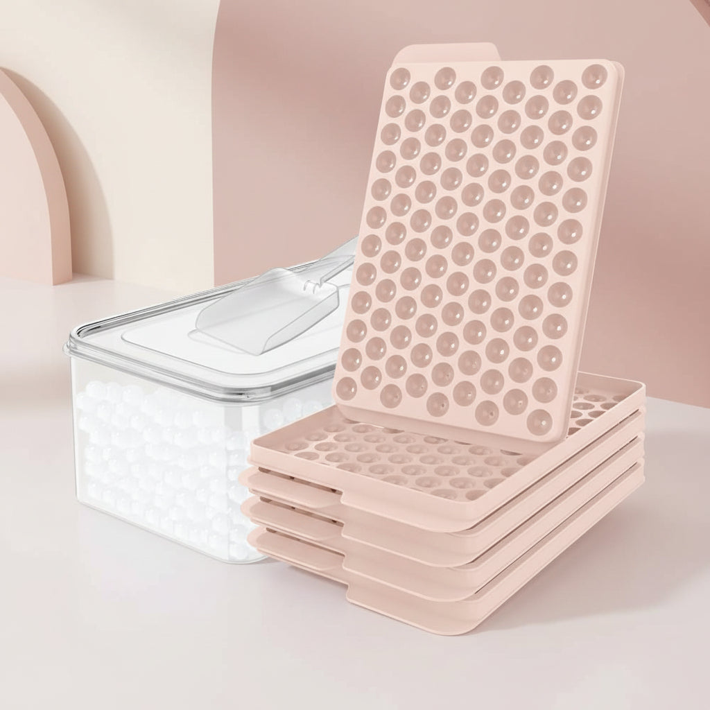 Ice Cube Tray Mini Silicone Round Ice