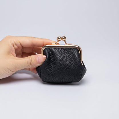 Mini Jewelry Box Genuine Leather Organizer
