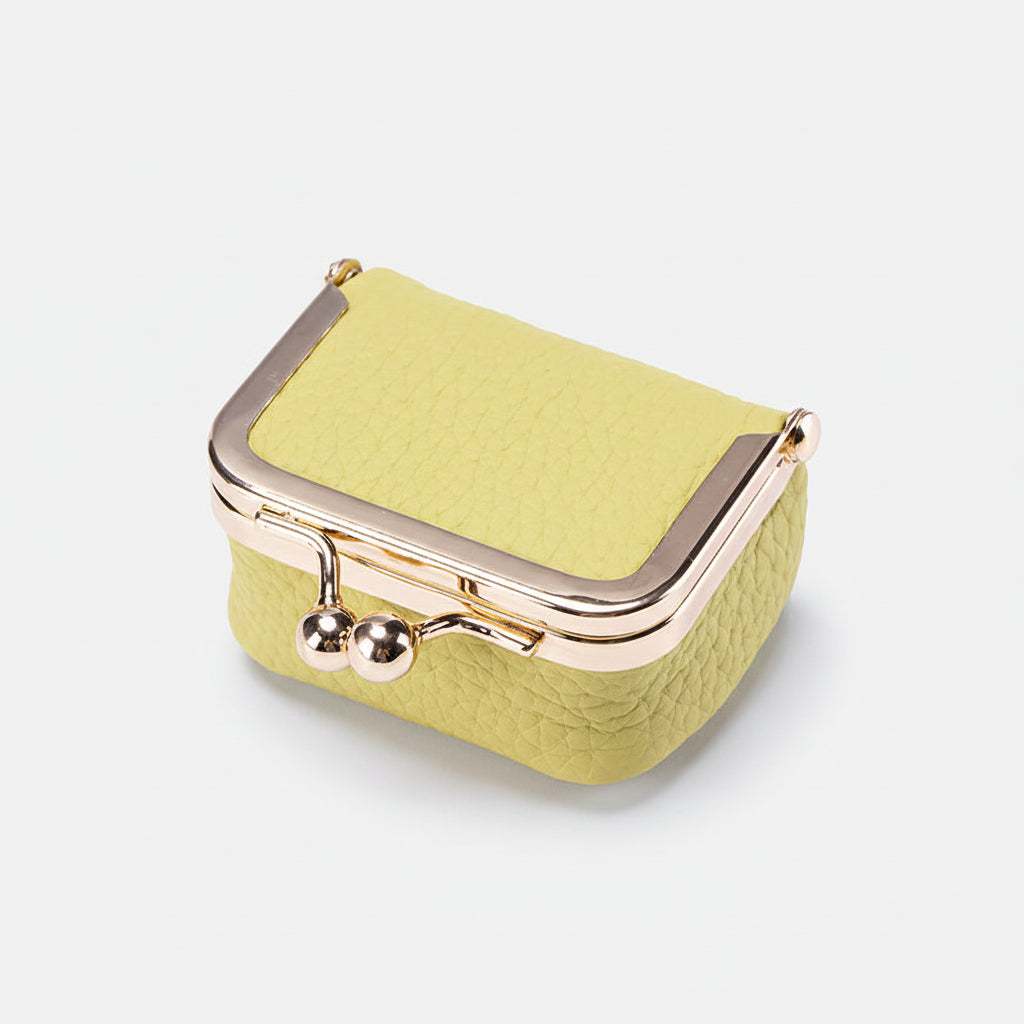 Mini Jewelry Box Genuine Leather Organizer