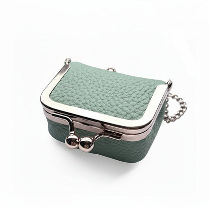 Mini Jewelry Box Genuine Leather Organizer