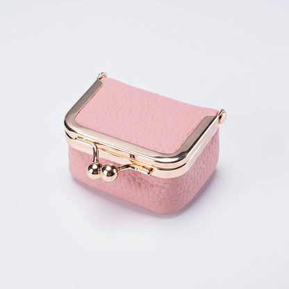 Mini Jewelry Box Genuine Leather Organizer