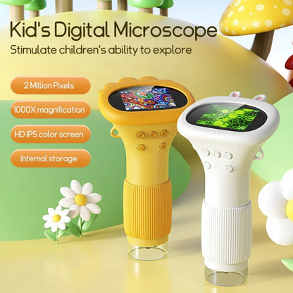 Microscope Kids Handheld 1000X Portable STEM