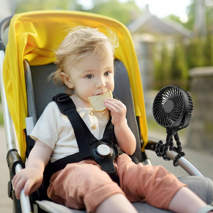 Portable Fan Clip On Battery Operated