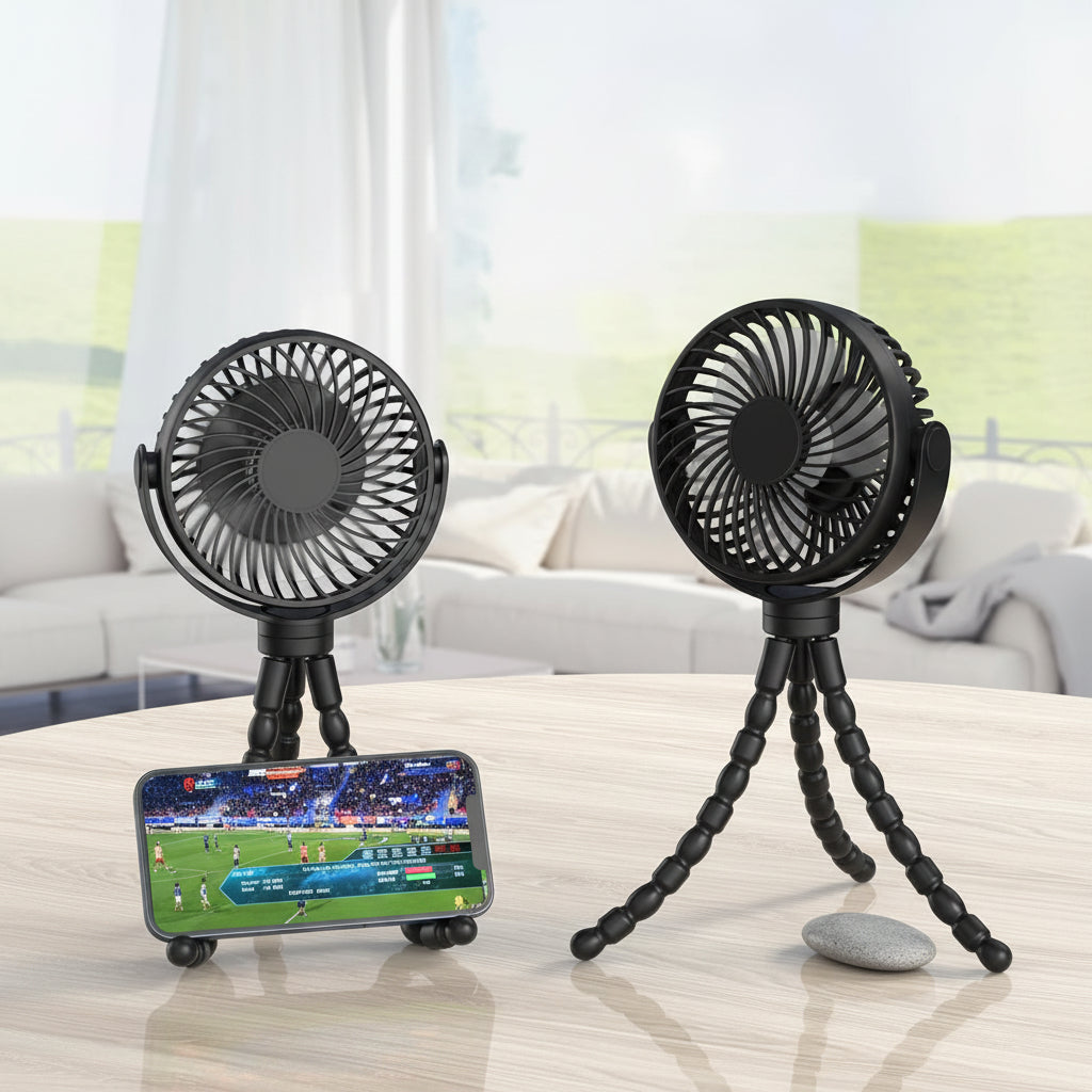 Portable Fan Clip On Battery Operated