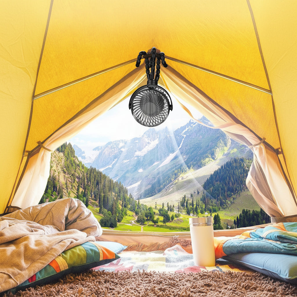 Portable Fan Clip On Battery Operated