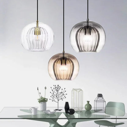 Modern Glass Pendant Light Elegant Ambient