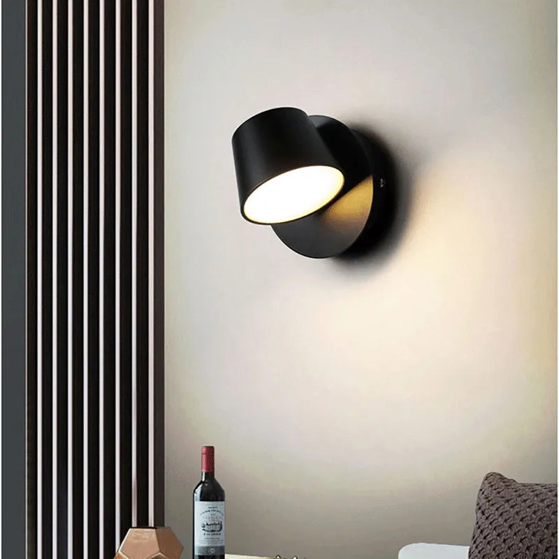 Rotatable LED Wall Lamp Modern Adjustable