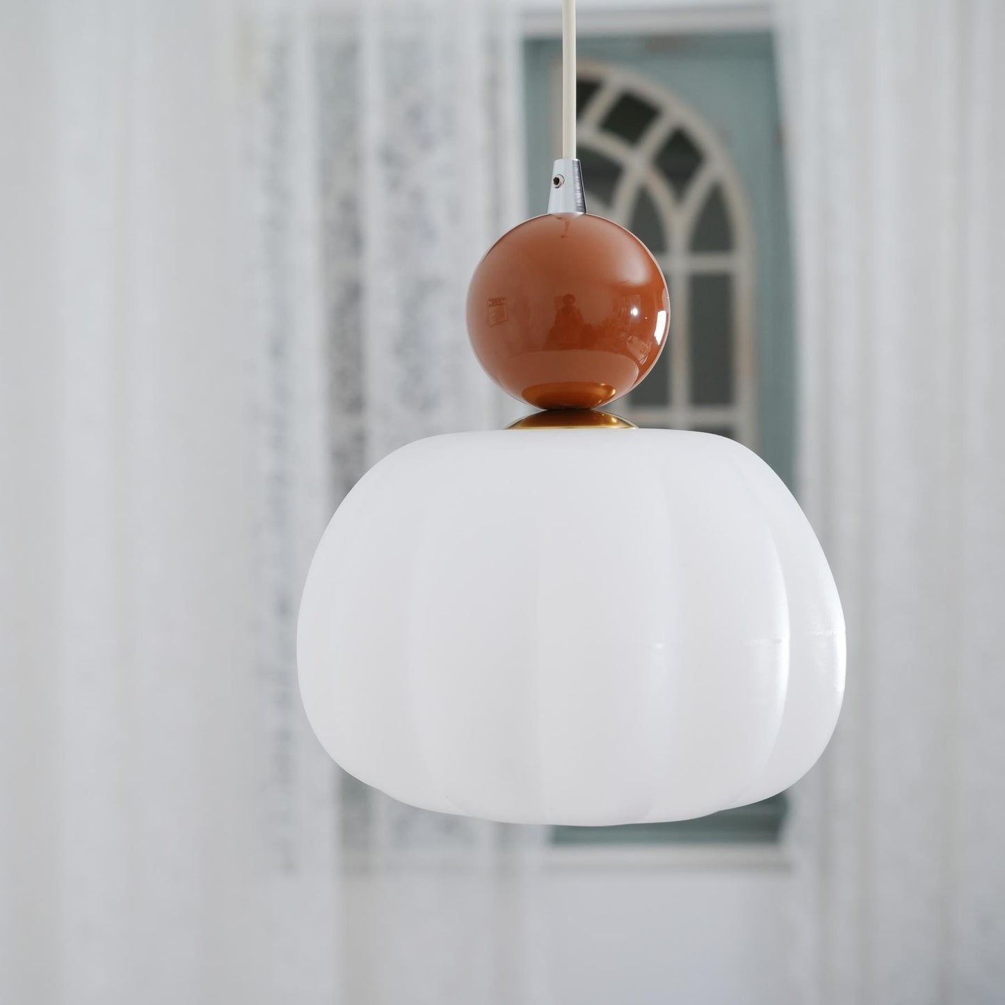 Yedra Pendant Lamp Organic Round Acrylic