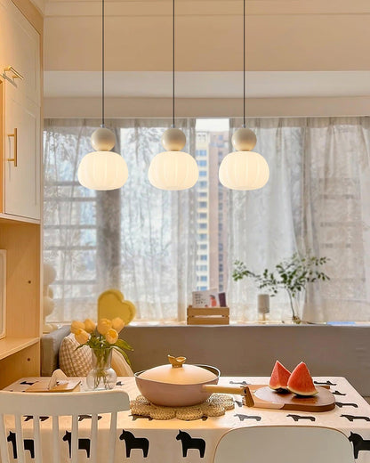 Yedra Pendant Lamp Organic Round Acrylic