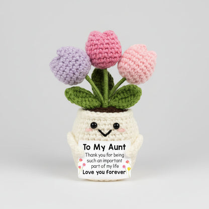 Mothers Day Gifts Crochet Flower Handmade