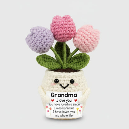 Mothers Day Gifts Crochet Flower Handmade