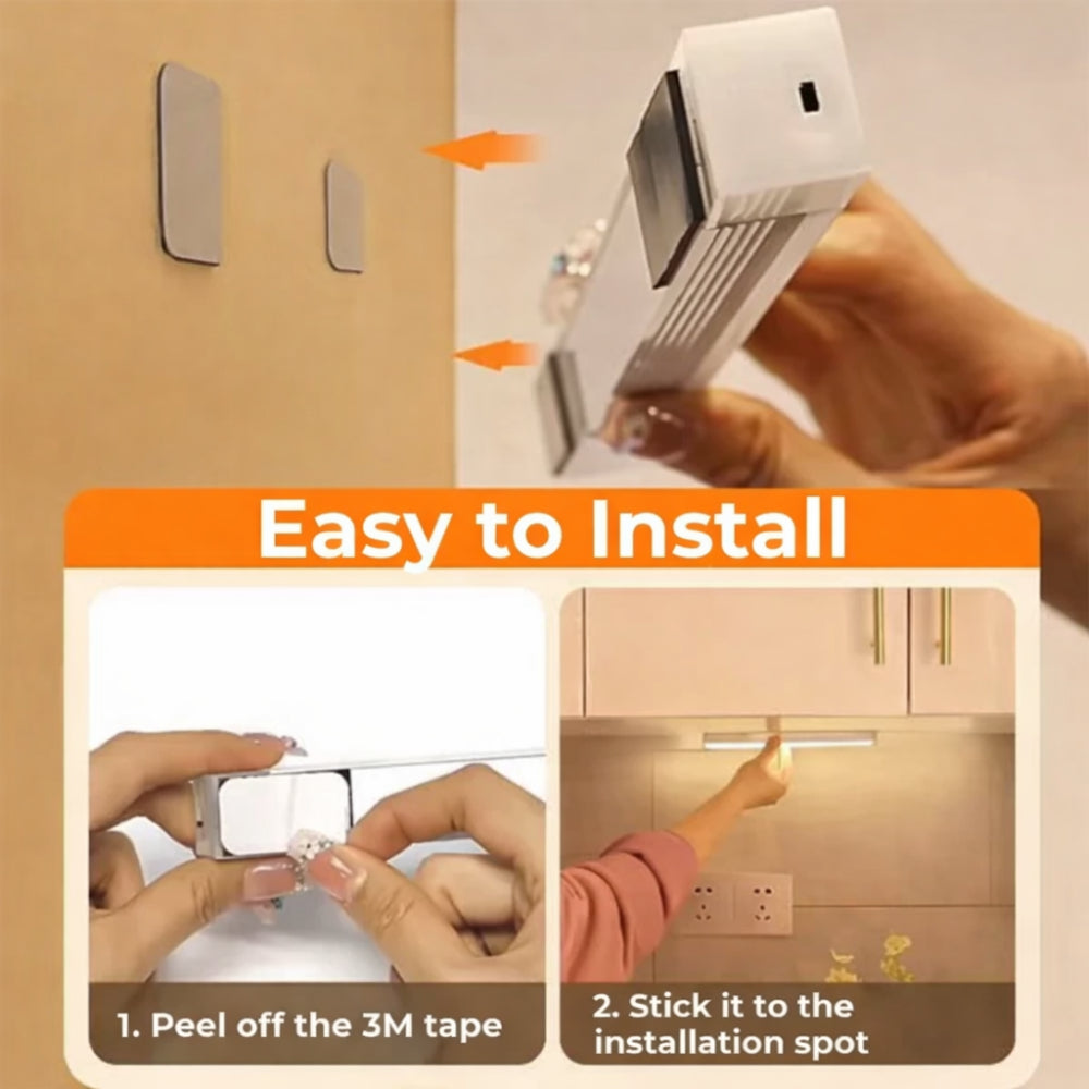 Motion Sensor Light Rechargeable Wall Night
