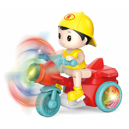 Motorcycle Toy Musical Light Up Rotating