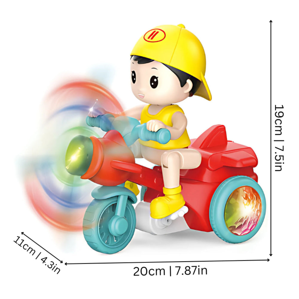 Motorcycle Toy Musical Light Up Rotating