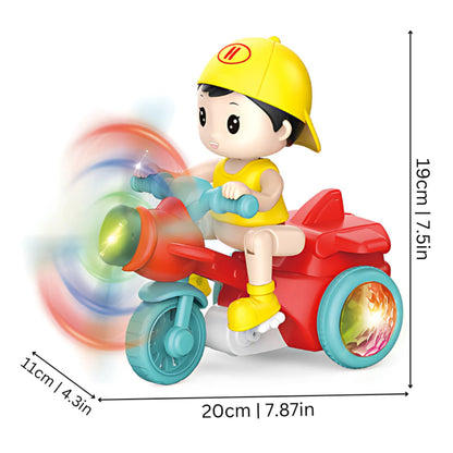 Motorcycle Toy Musical Light Up Rotating