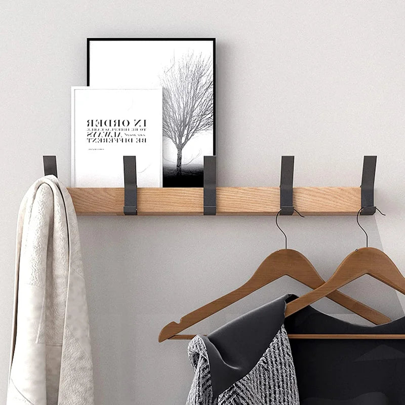 Nordic Wall Mounted Coat Rack Adjustable