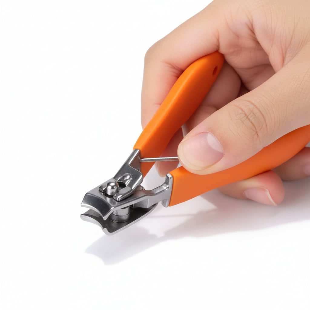 Nail Clippers Wide Jaw Stainless Steel Anti