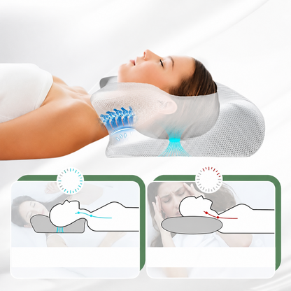Neck Pillow Contour Sleep Support Side Back