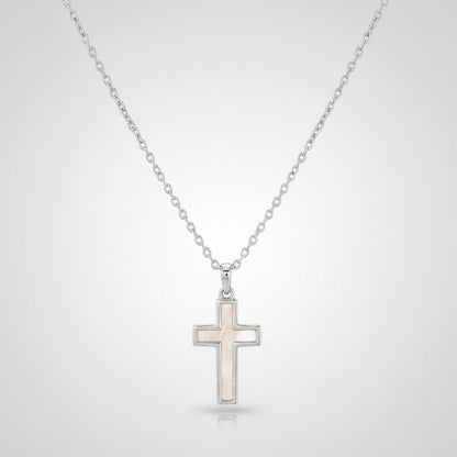 Necklace Cross Pendant Mothers Day Gift Gold
