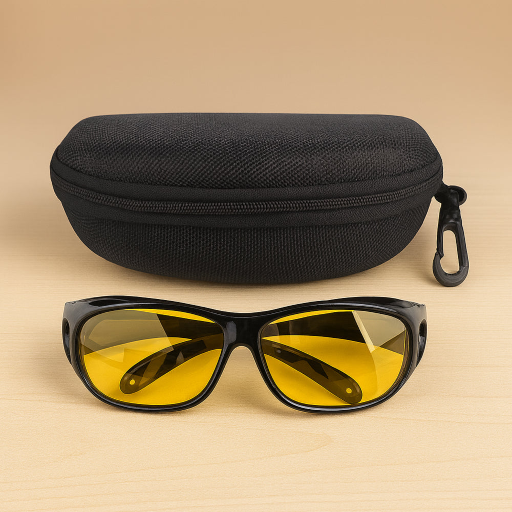 Night Driving Glasses Anti Glare Yellow Lens