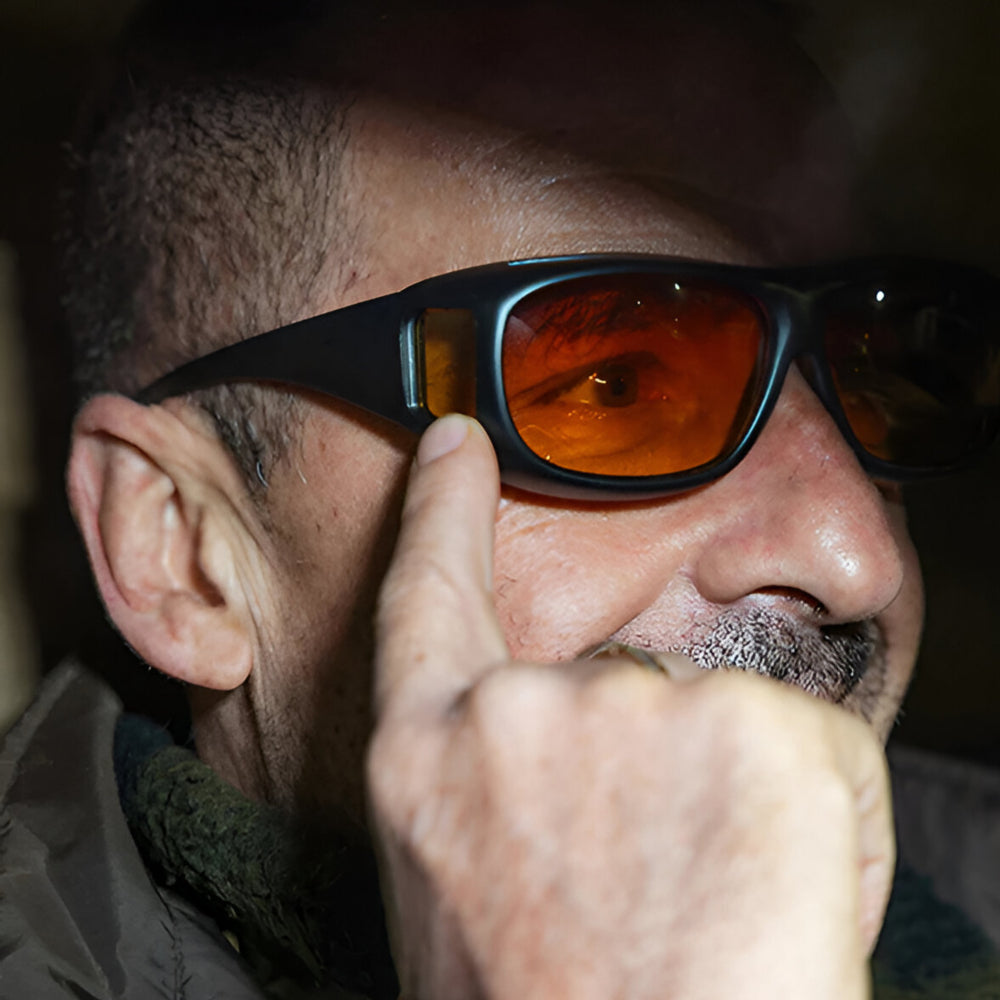 Night Driving Glasses Anti Glare Yellow Lens