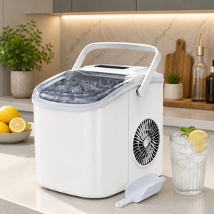 Nugget Ice Maker Countertop Portable Compact