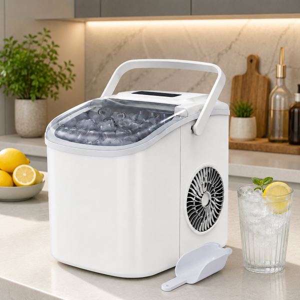 Nugget Ice Maker Countertop Portable Compact