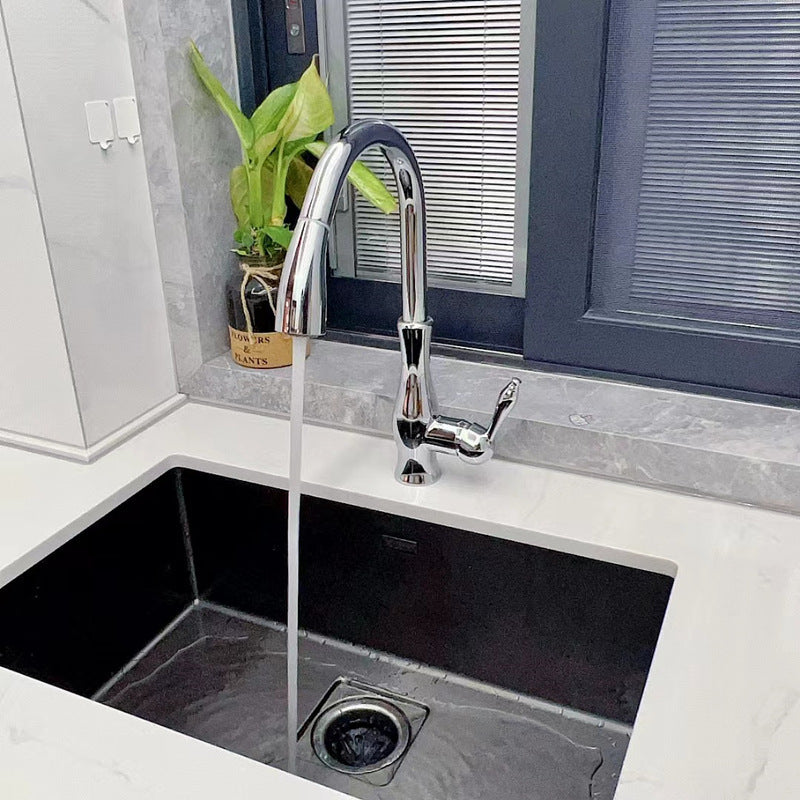 Kitchen Faucet Pull Out Metal Sink Tap