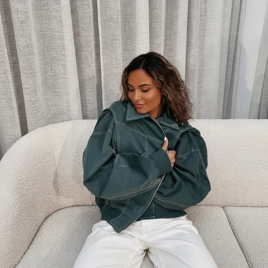 Jacket Oversized Women Casual Outerwear