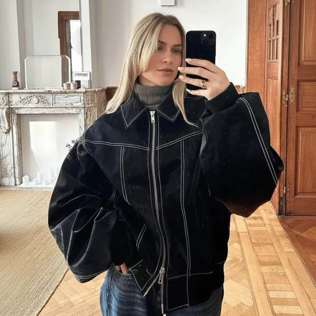 Jacket Oversized Women Casual Outerwear