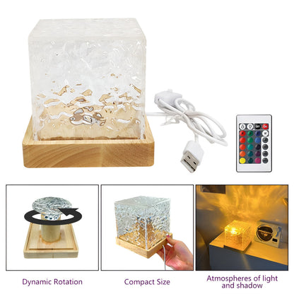 Light LED Projector Color Cube Room Lamp