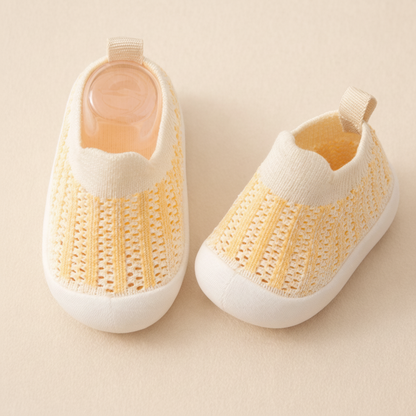 Kids Sneakers Breathable Mesh Slip On Shoes