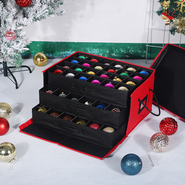 Christmas Ornament Storage Box Stackable